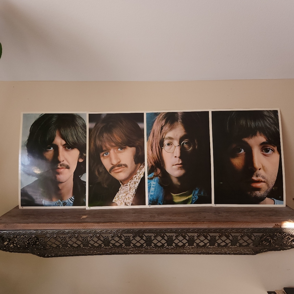The Beatles The White Album Headshot Posters